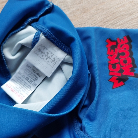 Next Direct like new Mickey Mouse one-piece swimsuit 3-4 years. - Picture 4 of 16